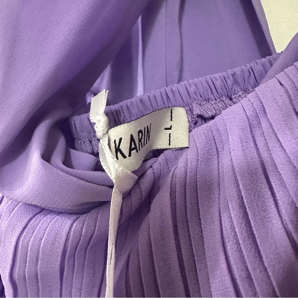 Grace Karin Women's Summer Pleated Ruffle Tiered Chiffon Party Swing Maxi Dress - Picture 6 of 8